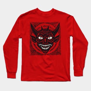 Lino Cut Devil Long Sleeve T-Shirt